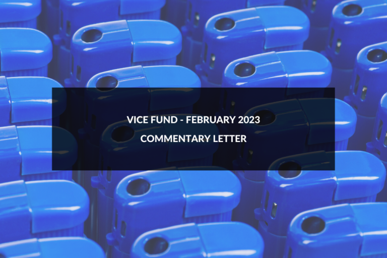 VICE FUND (SYMBOL: VICEX) - USA Mutuals