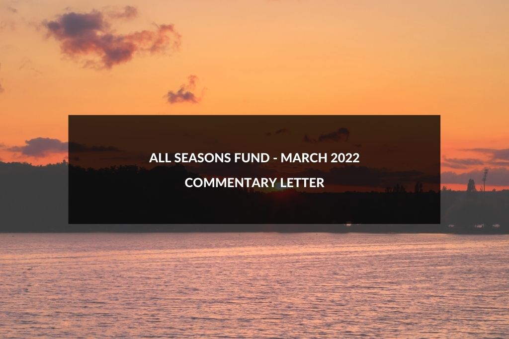 All Seasons Fund (UNAVX) Commentary March 202